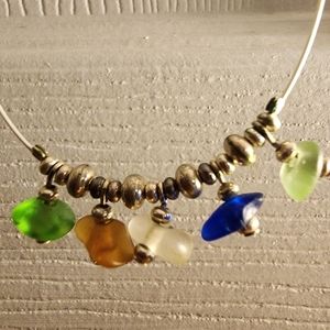 Beachglass necklace